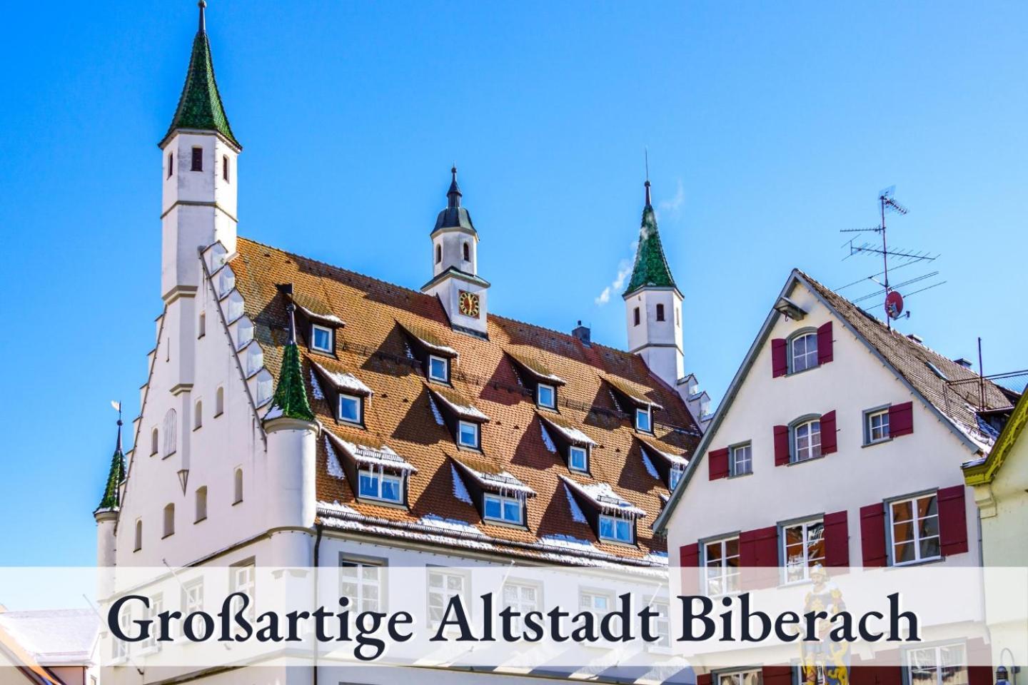 Relaxapartment 15 Massagesessel Smarttv Kueche Biberach an der Riss Exterior photo